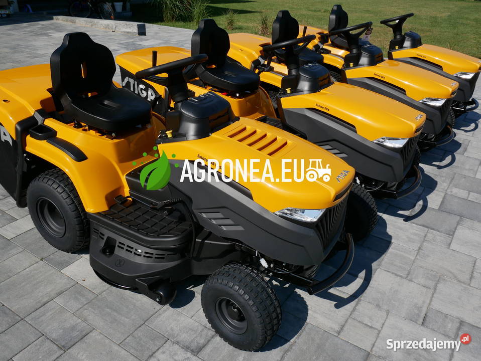 STIGA 398W VTWIN 2 cylindry kosz 200 litrów Wrocław