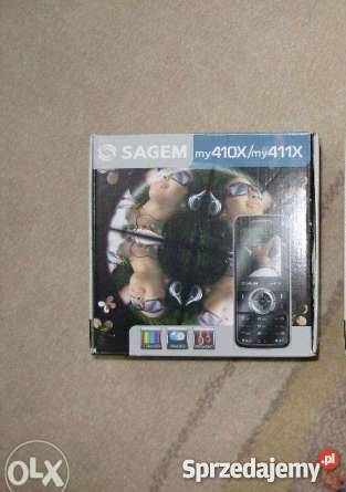 telefony Sagem my411X sztuk dwie pojedynczo mazowieckie Ostrów Mazowiecka