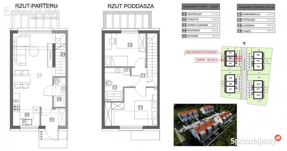 Mieszkanie Kraków 6145m2 3 pokojowe