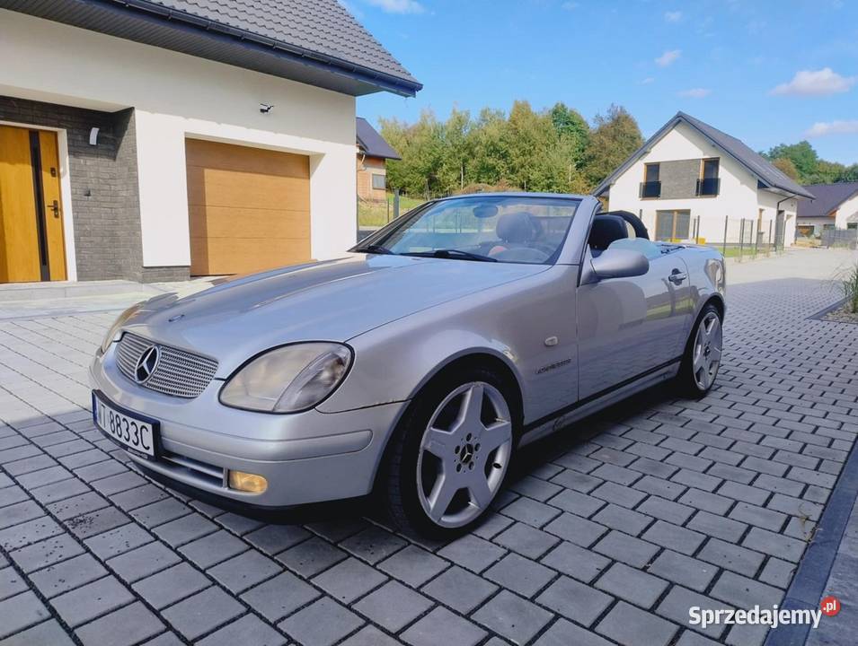 Mercedes slk kompresor klasyk gaz brc sprawna nieuszkodzony Myślenice