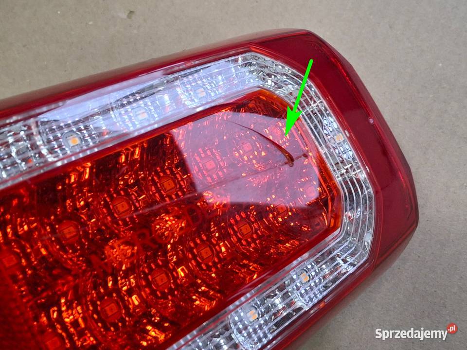 MERCEDES ACTROS MP4 MP5 LAMPA PRAWY TYŁ PRAWA lubuskie Bieleń