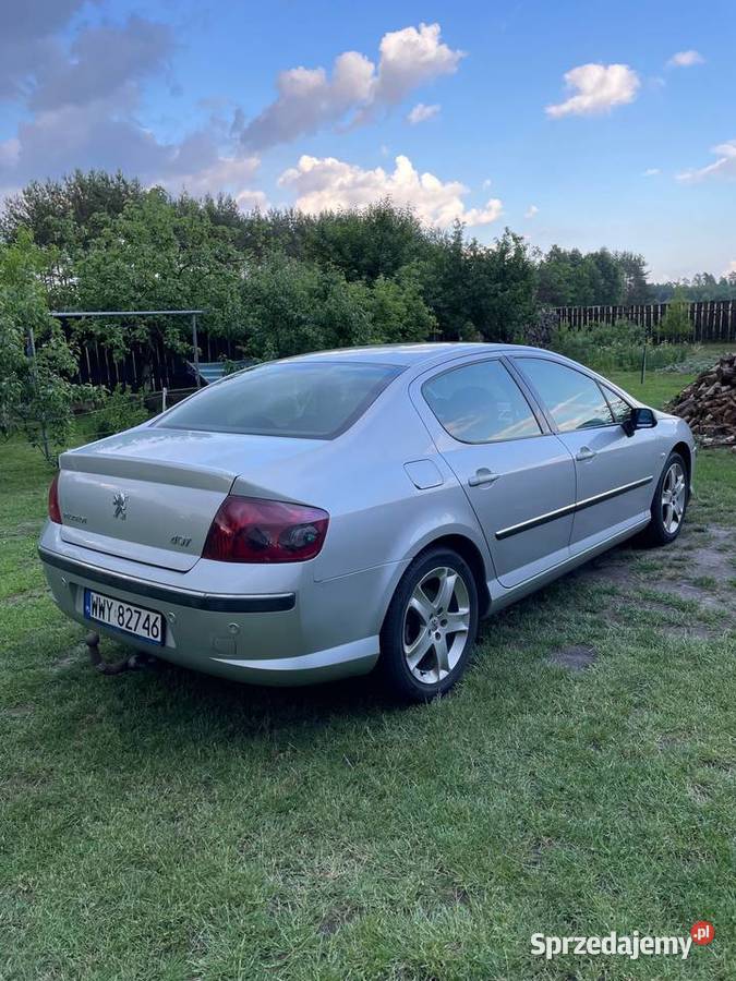 Peugeot 407 Peugeot 407 20 BenzynaLPG 2007 Rok produkcji 2007 mazowieckie Budykierz