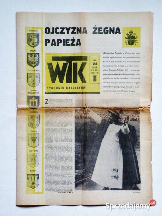 Wrocławski Tygodnik Katolików 2 numery z wizyty Bydgoszcz