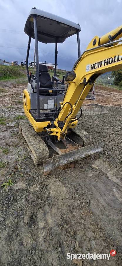 Minikoparka Holland e 18 r z 2008 roku 2300mtg Marcinkowice