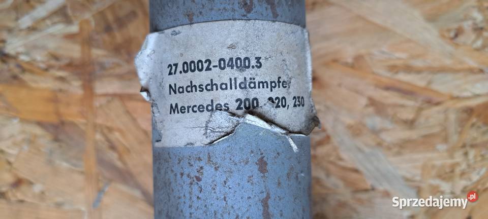 Nowy tłumik końcowy Mercedes W114 W115 ATE Made pomorskie Luzino