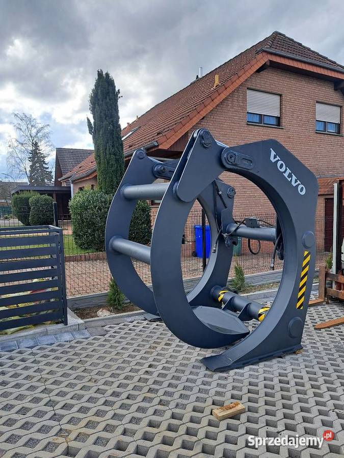 Sprzedam wielki chwytak do drewna Volvo liebherr Januszkowice