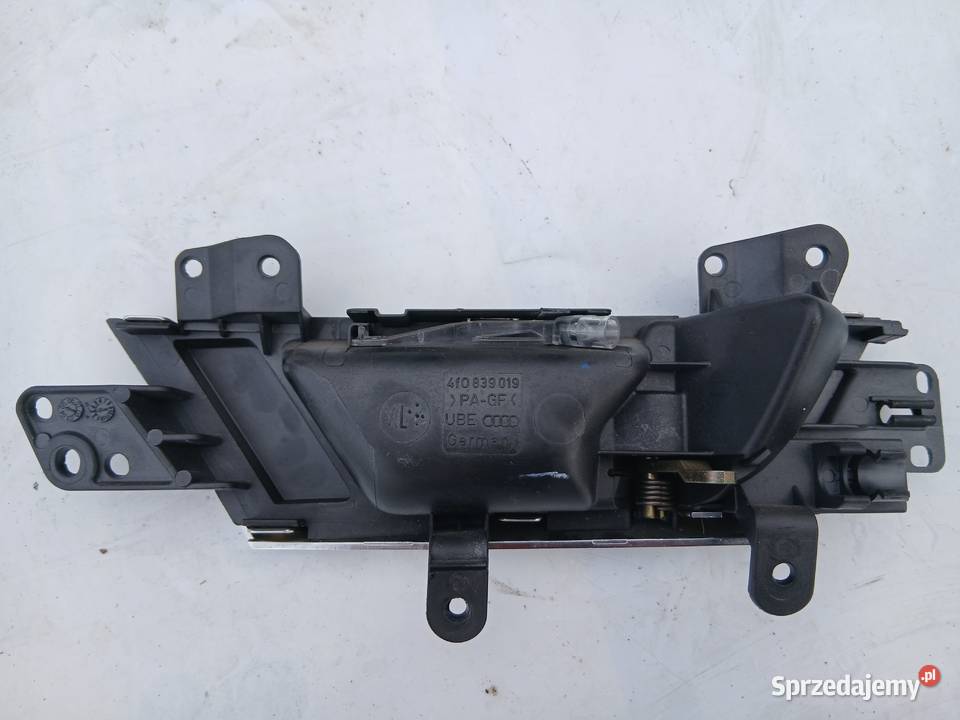 Audi A6 C6 klamka drzwi lewy tył 4F0839019 Klamki wewnętrzne Szczerbice