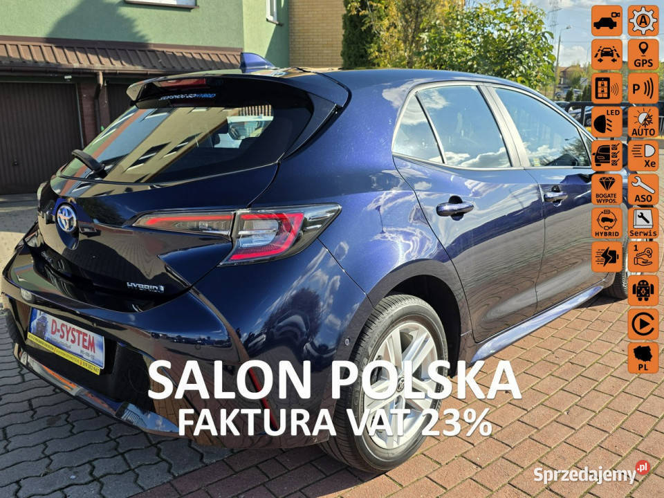 Toyota Corolla 22r Salon Polska HYBRID Gwarancja bluetooth Białystok