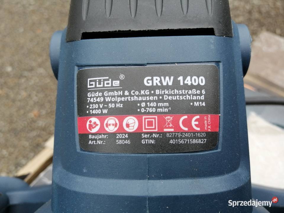 Mieszadło budowlane do zapraw kleju farb Gude
