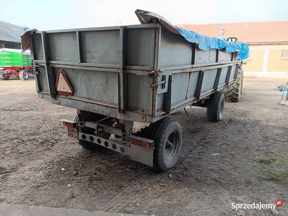 Przyczepa czeska 9 tonowa Kluczbork sprzedam