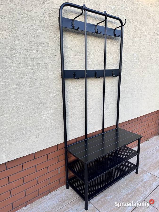 Wieszak przedpokój półka na buty Ikea metalowa mazowieckie sprzedam