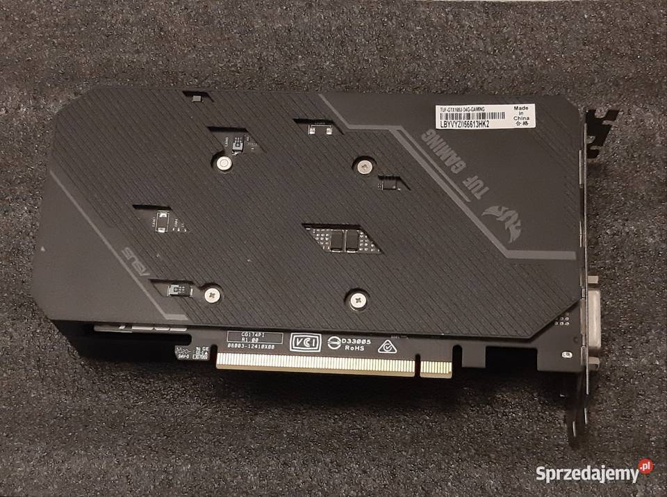 karta graficzna ASUS GeForce GTX 1650 Dual OC Komputery stacjonarne