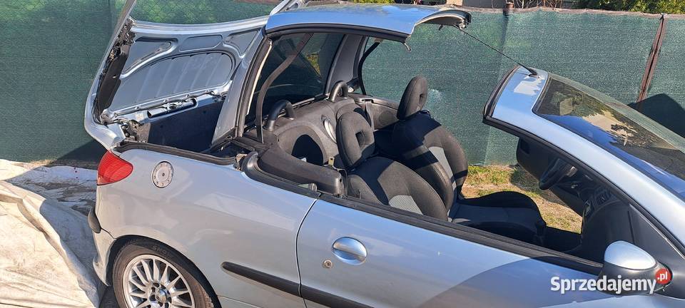 Peugeot 206 CC 16 BG doinwestowane 1587cm3 Smardzewice