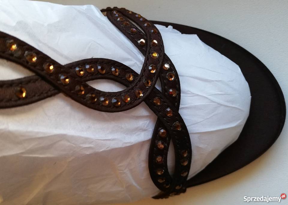 sandały BP 39 25 sandałki skórzane satyna mazowieckie Stare Zakole