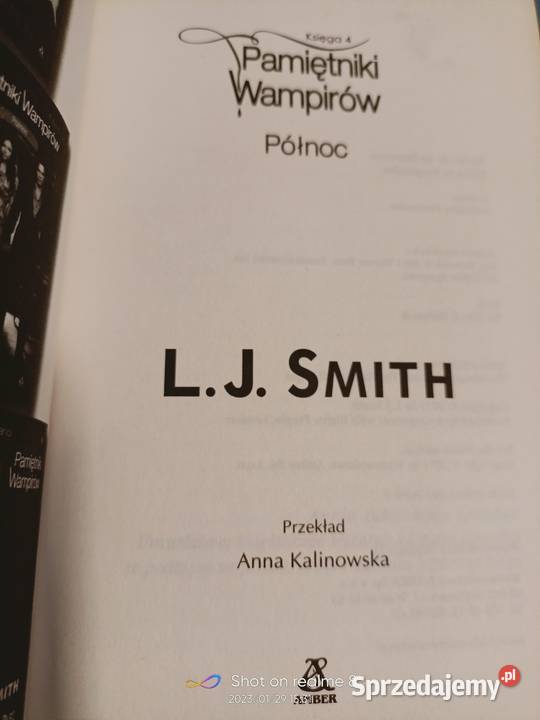 Smith książki seria Pamiętniki Wampirów prezenty literatura piękna - proza zagraniczna Warszawa sprzedam