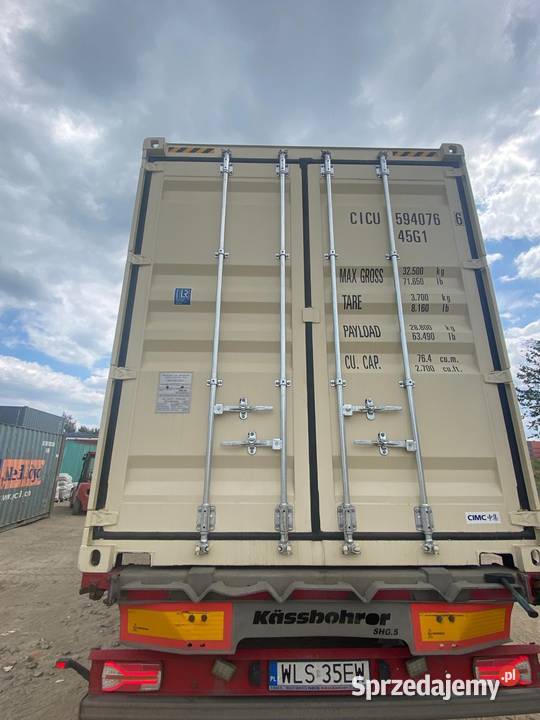 Kontener magazynowy 40HC 12 metrowy morski NOWY Gdańsk