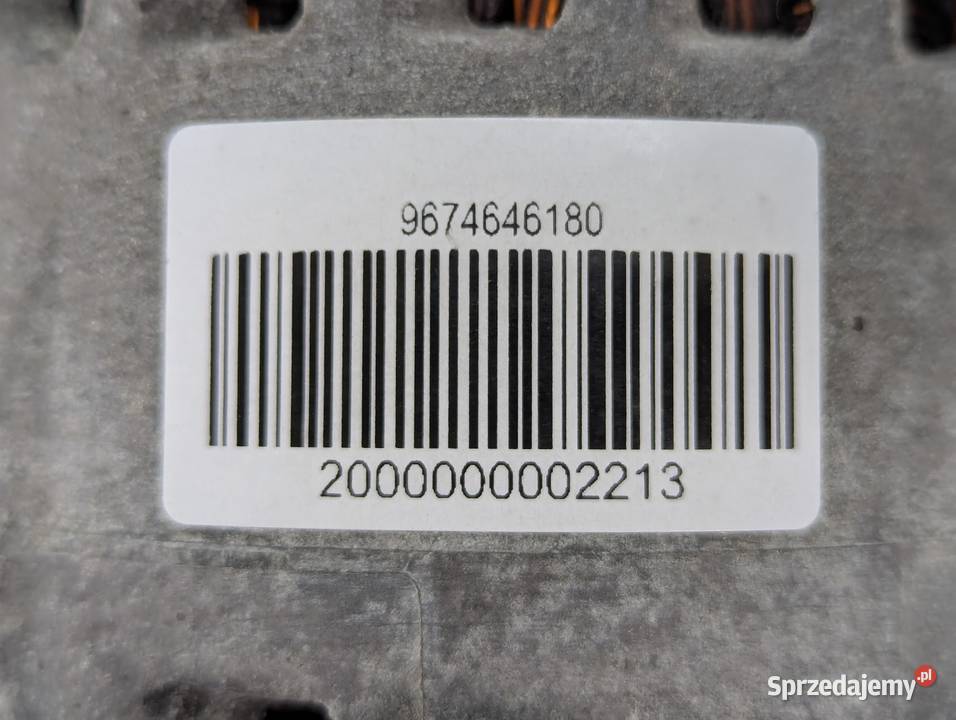 ALTERNATOR CITROEN C4 PICASSO II 9674646180 Rok produkcji 2014 Białystok