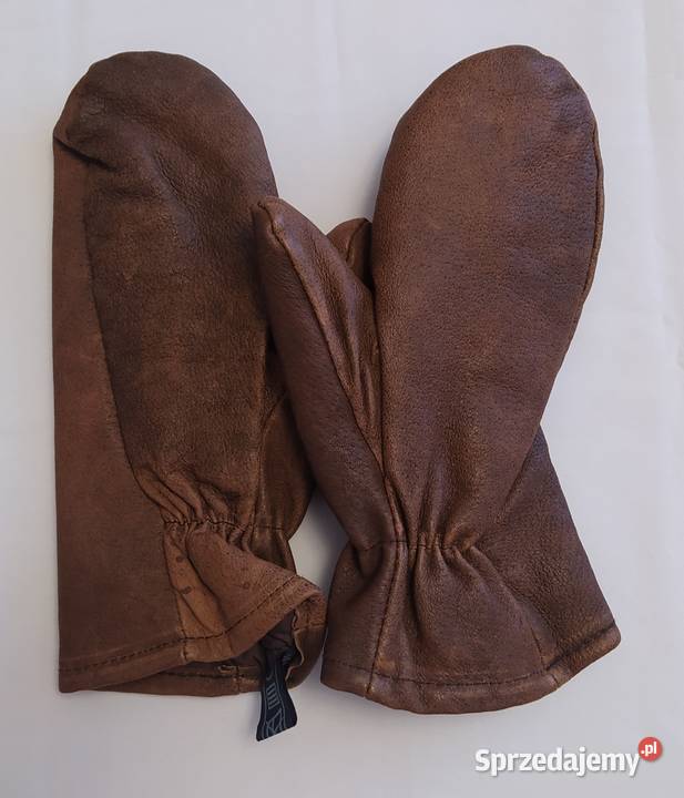 Rękawice z gumką SKÓRA Galanteria i dodatki