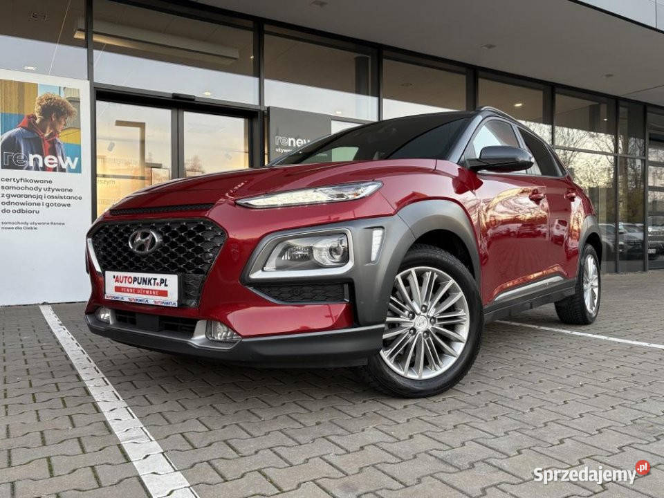 HYUNDAI Kona 2018r Salon Polska Bogata Wersja automatyczna Warszawa