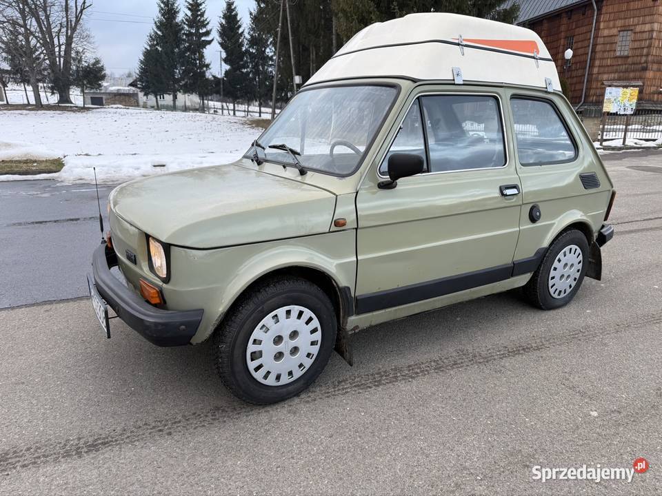Fiat 126P 650E kapliczka bagażnik dachowy Domaradz
