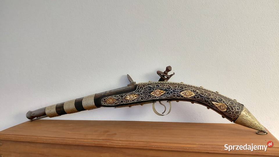 Piostolet Skałkowy Połnocna afryka Krzykawa