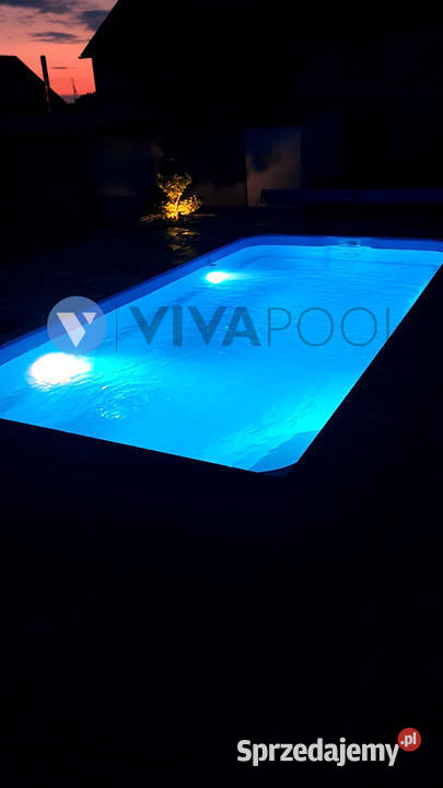 Basen wkopywany 80x37 winyloestrowy zestaw Radomsko