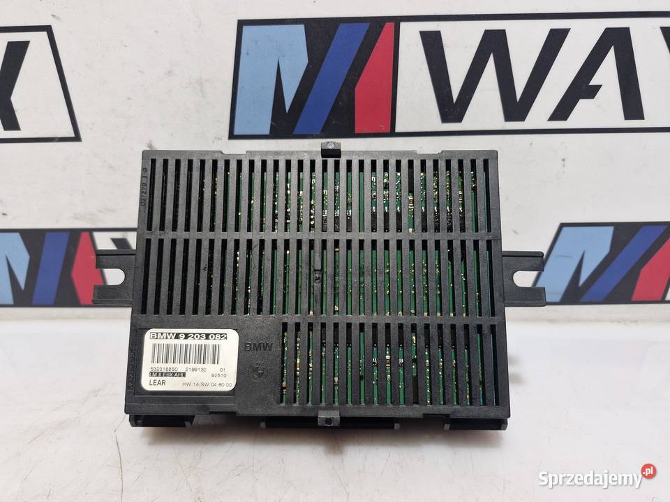 9203082 BMW E60 E61 E63 E64 MODUŁ STEROWNIK osobowe