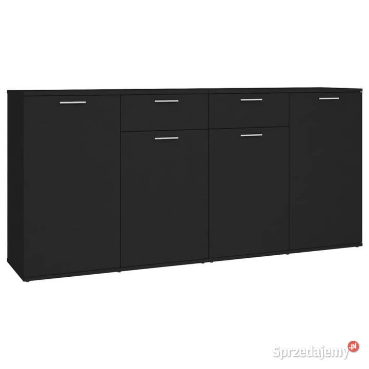 Szafka czarna 160x36x75 materiał drewnopochodny Warszawa