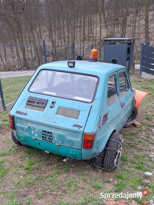 Fiat 126p Zielona