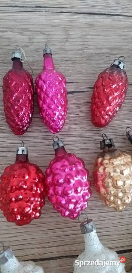 Bombki szyszki prl Przedbórz