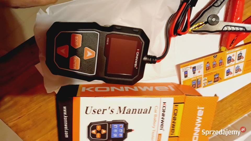 Tester akumulatorów KW218 Konnwei Testery  i mierniki