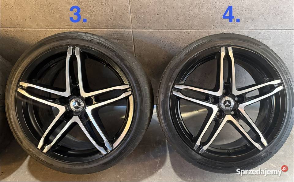 18 Mercedes w204 w177 w117 felgi koła komplet