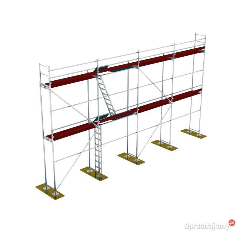 Rusztowania elewacyjne 162m2 roboczego systemowe Milejowice