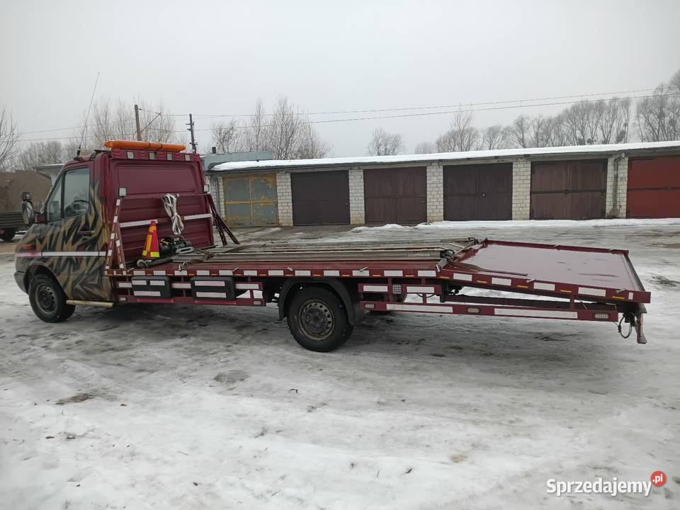 Sprinter 313 pomoc drogowa specjalny 2004r na Białystok