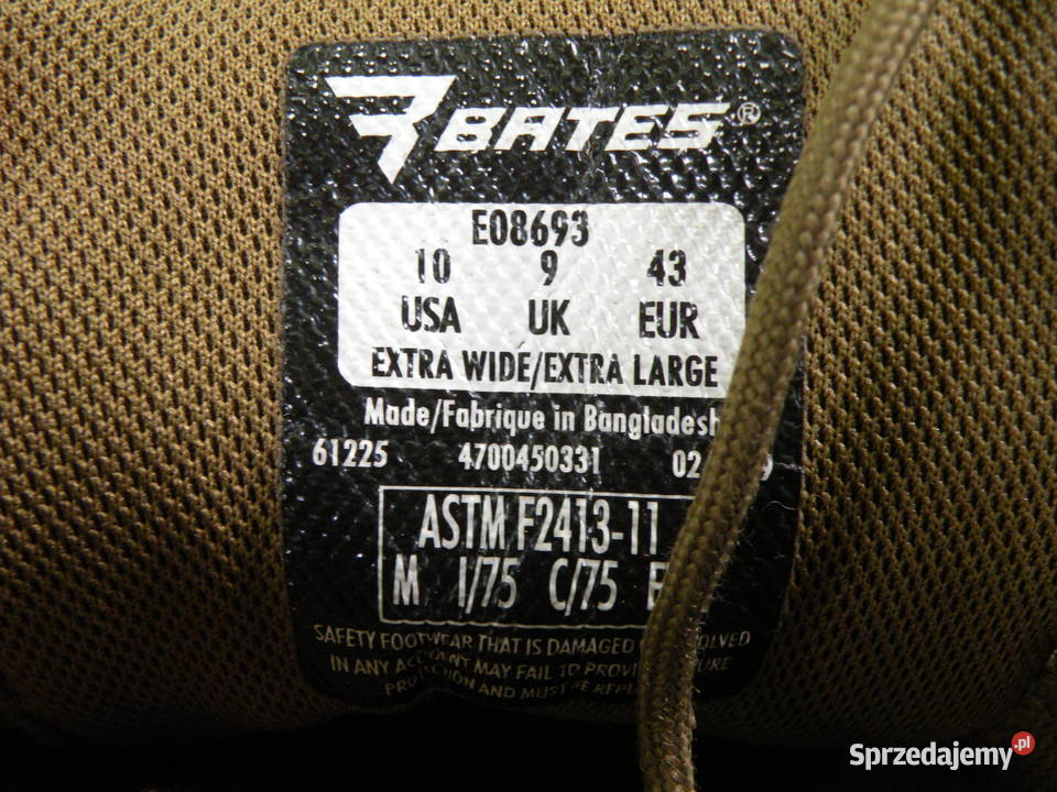 Buty Bates E08693 Coyote Hot Weather 10XW safety Wrocław