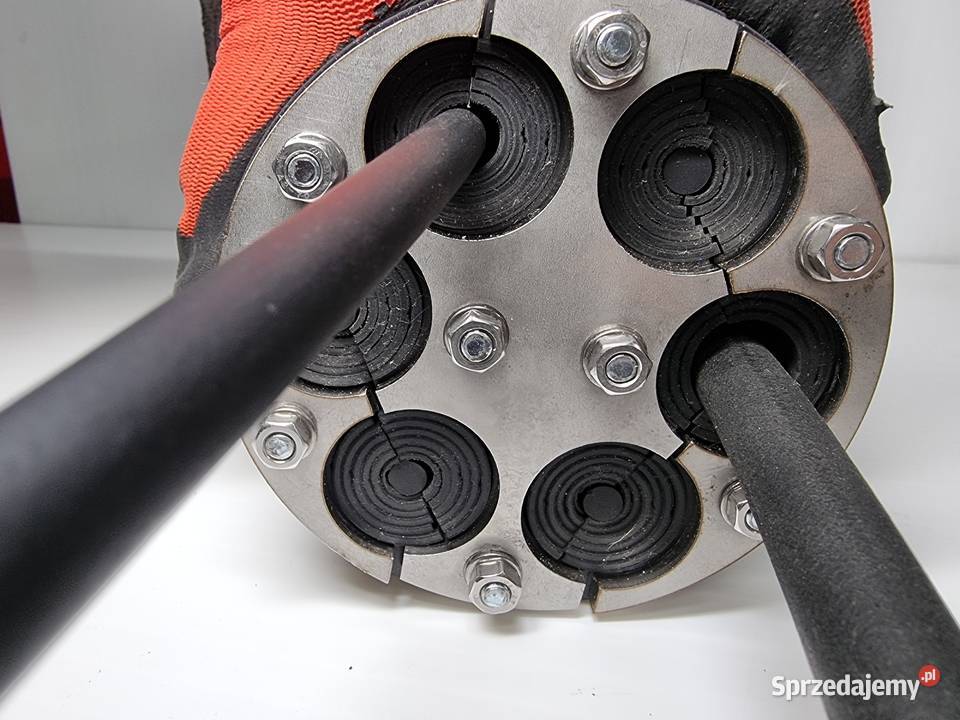 Gumowy wkład uszczelniający do trafostacji fi Dławnice wielkopolskie Poznań