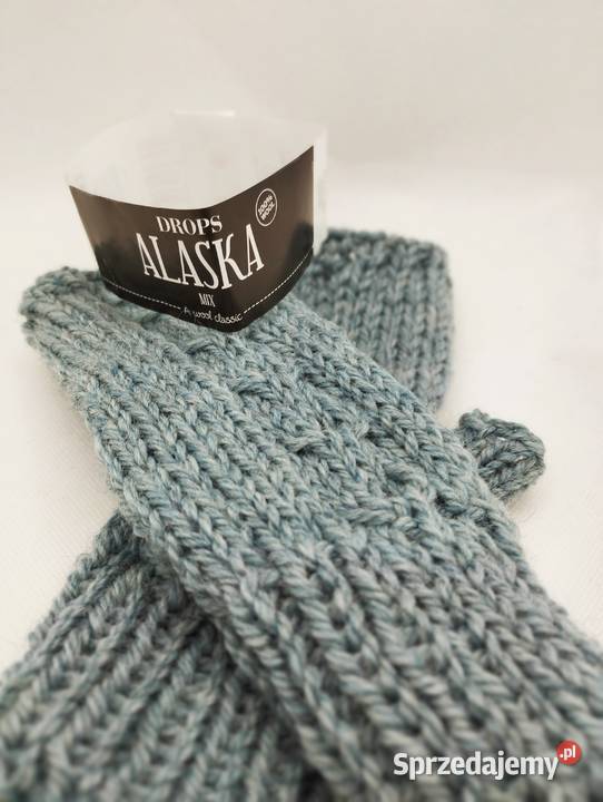Mitenki rękawiczki 100 wełna handmade kolor Dla kobiet Olsztyn