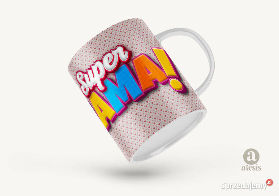 Foto kubek dzień matki szablon Super mamusia Kraków sprzedam