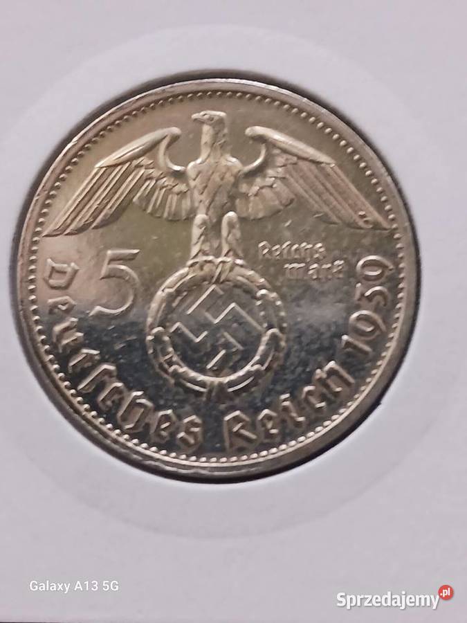 5 Marek Niemcy 1939 r Paul von Hindenburg men B Konin sprzedam