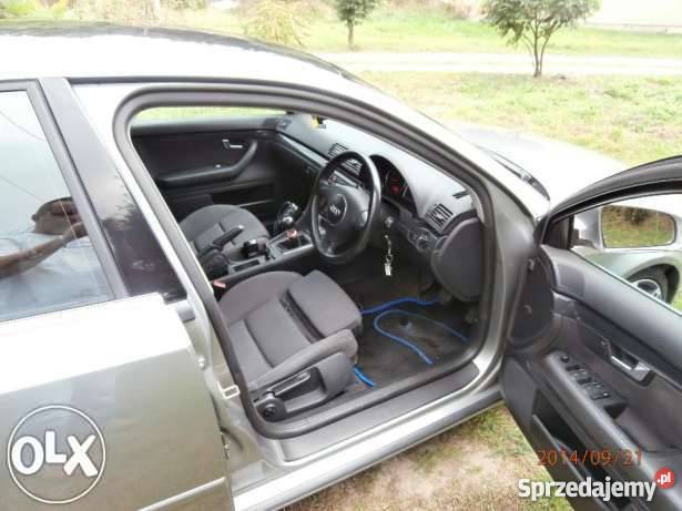 Audi A4 B6 24 LPG Alu18 SLine MOT OC Anglik czujnik parkowania Włocławek