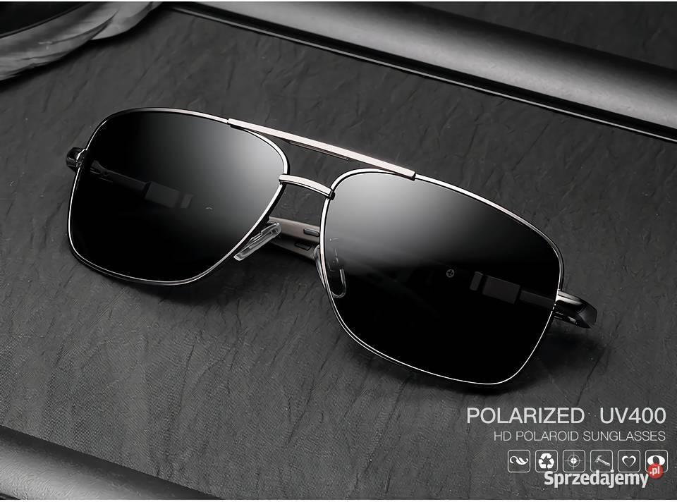 OKULARY PRZECIWSŁONECZNE BLACK GUN BLACK Okulary Mysłowice