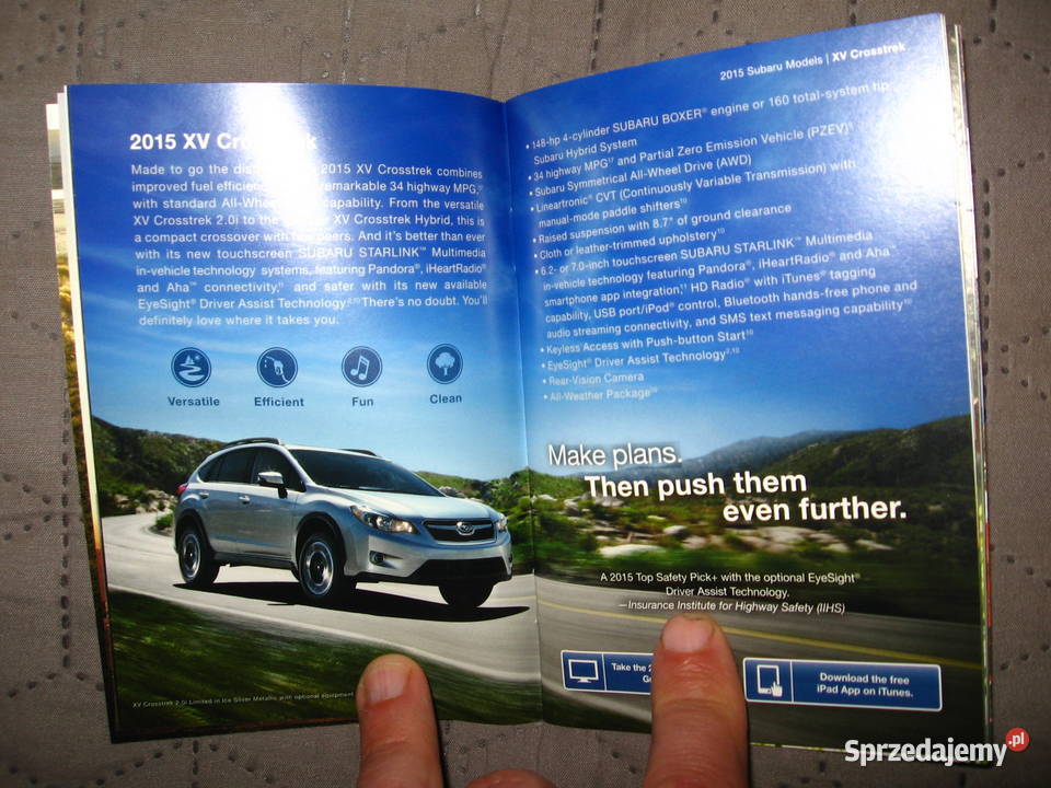 Subaru 2015 Models prospekt katalog Kępice