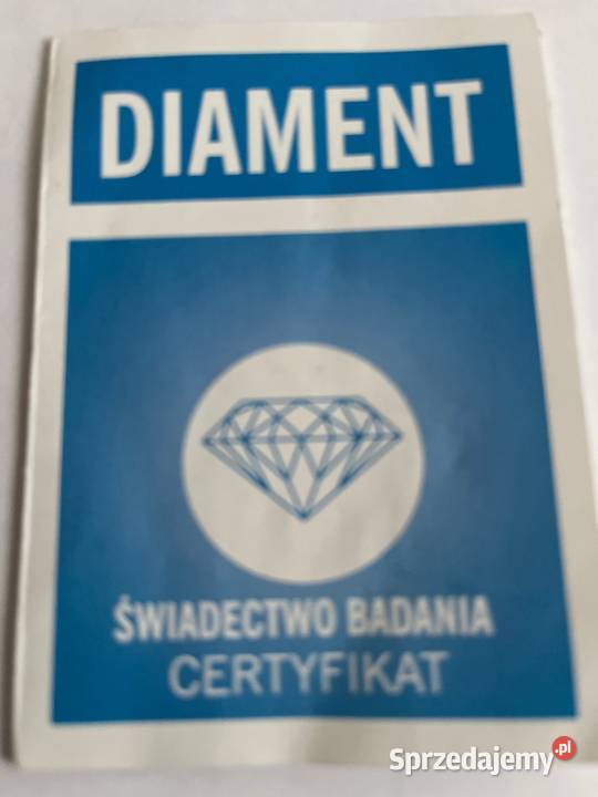 Diament 018 crt naturalny Biżuteria małopolskie Kraków