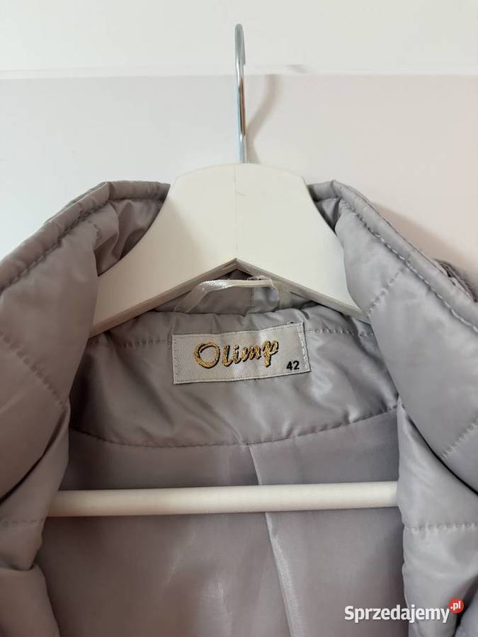 Szarasrebrna kurtka Olimp Rozmiar 42 Lekka na Rybnik sprzedam