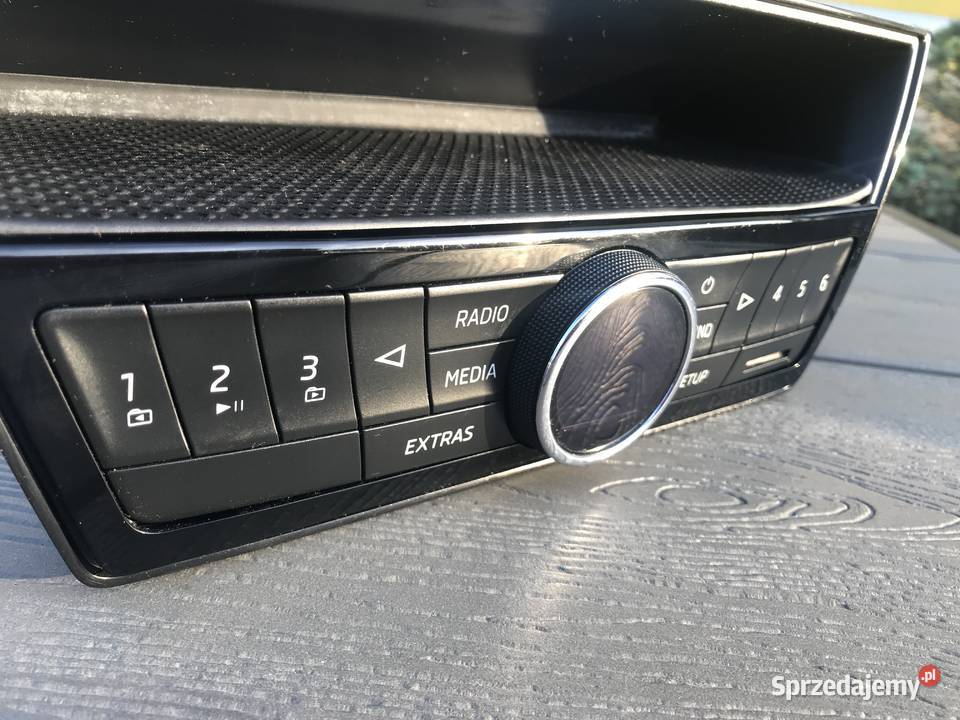 Radio Skoda Fabia 3 fabia III 6V0035872F Opole