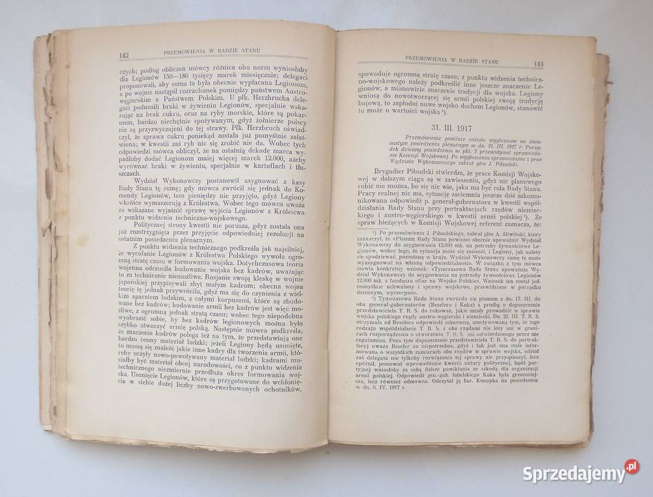 H Piłsudski Pisma zbiorowe tom 4 Warszawa sprzedam