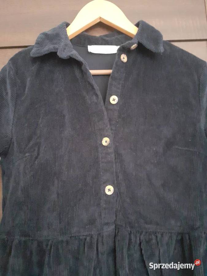 sukienka sztruksowa M L Bez wzoru Spódnice i sukienki Gdańsk