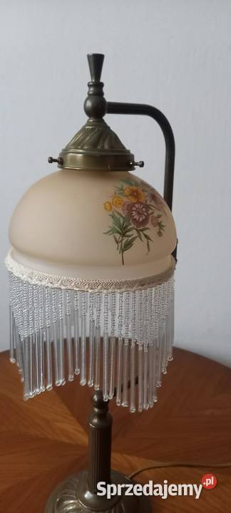 Ładna lampka z mosiądzu w romantycznym stylu Skierniewice