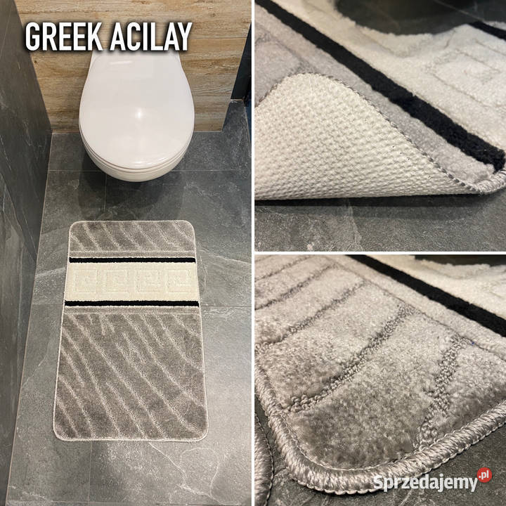 DYWANIK ŁAZIENKOWY 50X80 GREEK ACILAY Dywaniki łazienkowe podlaskie