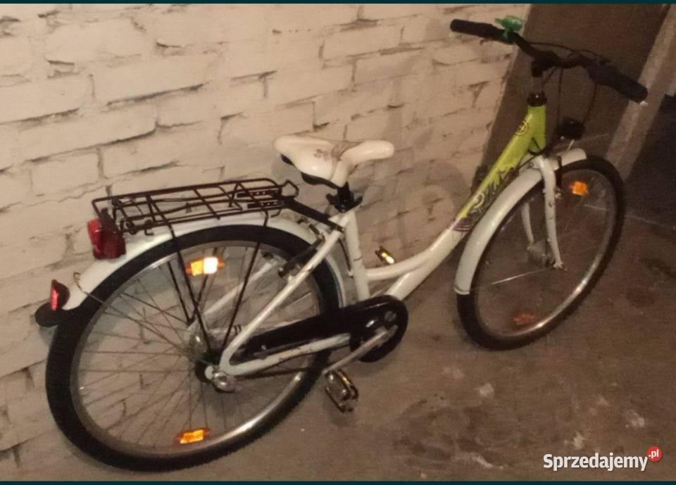 Rower miejski młodzieżowy damski dziewczęcy